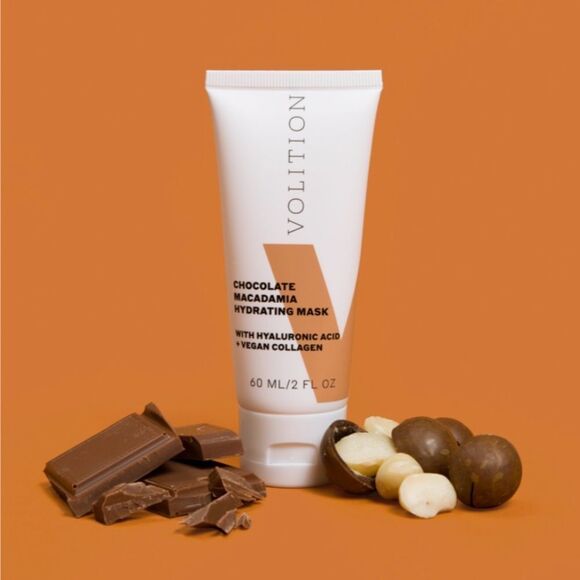 NEW … VOLITION “Chocolate Macadamia” Hydrating Mask - Picture 1 of 9